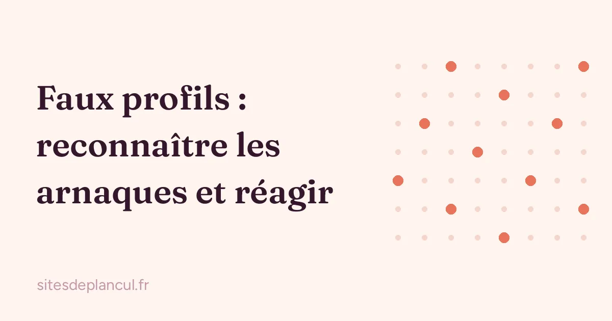 Illustration : faux profils